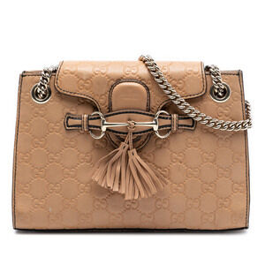 Pre-Loved Gucci Small Guccissima Emily Shoulder Bag